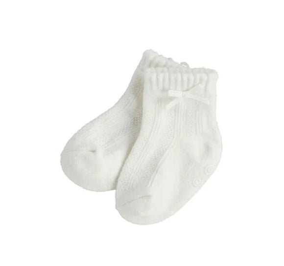 White Baby Sock