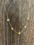 Mini Pearl Flower Necklace