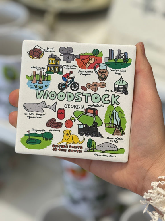 Woodstock Georgia Icon Coaster