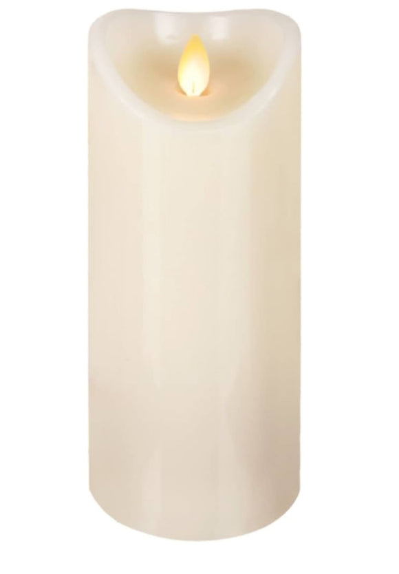 Luxury Light Boujee Pillar Candle - 3x8