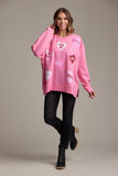 Pink Valentine Sparkle Sweatshirt - One size