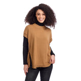 Tye Sweater Vest Tan - One Size