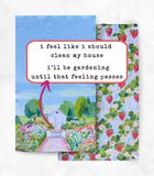 Funny Strawberry Microfiber Towel: Clean My House Gardening