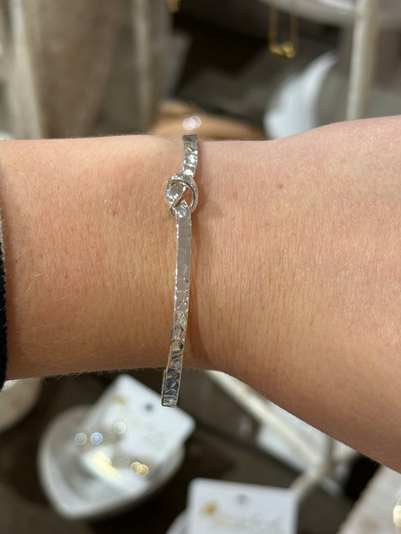 Silver Knot Bracelet