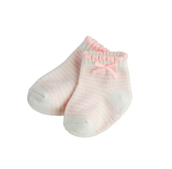 Stripe Pink Baby Sock