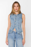 Ardel Blue Denim Vest