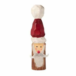 Small Santa Wood Block Sitter