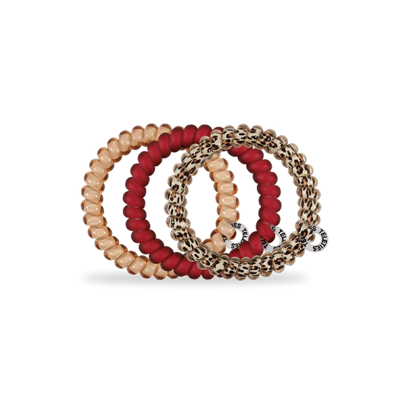 Wild Side Set of 3 Small Hair Teleties