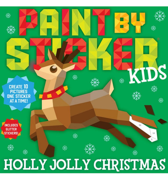 Paint By Sticker Holly Jolly Christmas