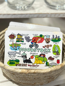 Woodstock Georgia Icon Magnet