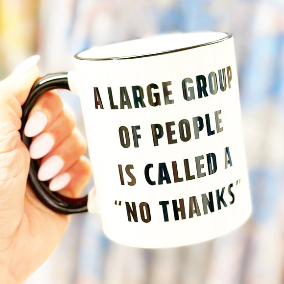 Large Group Of People Mug