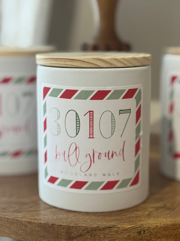 30107 Ball Ground, Ga - Holiday Candle