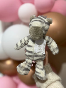 Zebra - Safari Plush Rattle Pal