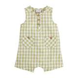 Gingham Shortall - Green