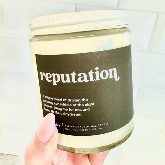 Reputation Scented Candle: Standard