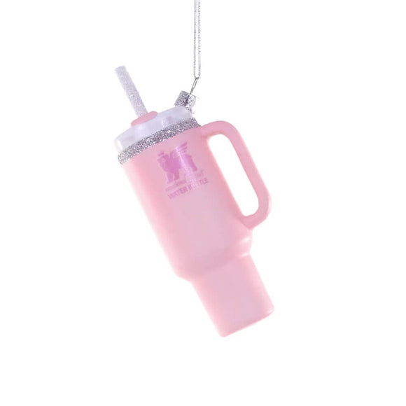 Pink Beverage Tumbler Ornament