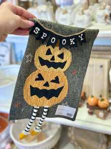 Spooky Dangle Leg Towel