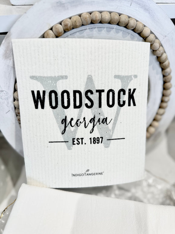 Woodstock, Ga Est. 1987 Reuseable Paper Towel