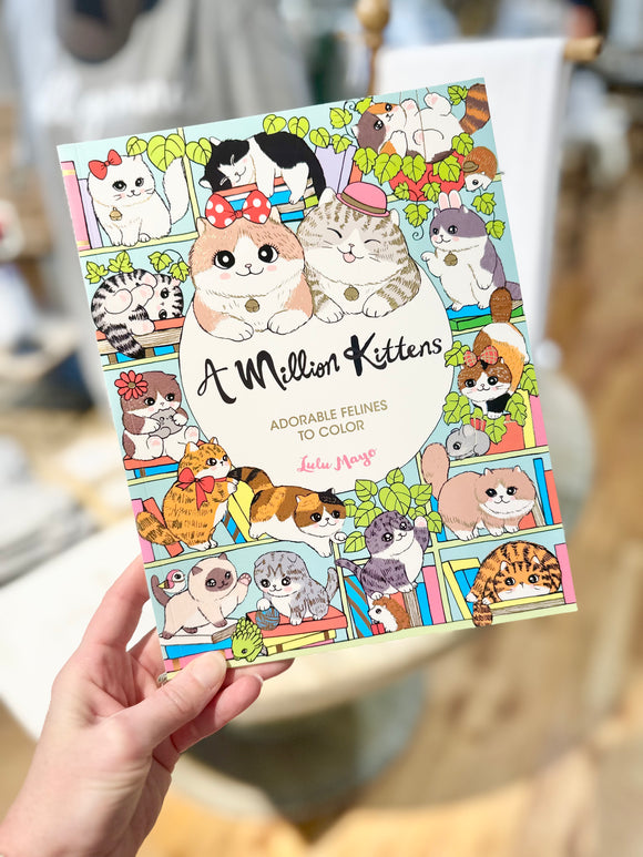 A Million Kittens Coloring Book