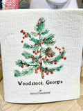 Woodstock Holiday Tree - Reusable Paper Towel