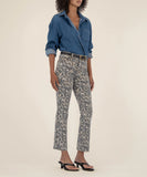 Tan/Brown - Kelsey High Rise Ankle Flare
