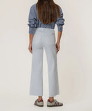 Optic White - Meg High Rise Wide Leg