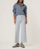 Optic White - Meg High Rise Wide Leg