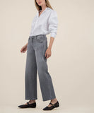 Explained Charlotte Mid Rise Wide Leg Jeans