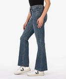 Stella High rise Fab Ab Flare - Debonairly W/DK Jeans