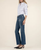 Kelsey Mid Rise Ankle Flare Jeans