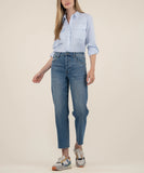 Passionate Fay High Rise Ankle Straight Leg Jeans