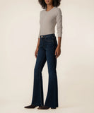 Ana High Rise Flare - Wave Wash Regular