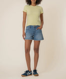 Butter Yellow Langley Rib Top