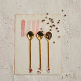 Bells - Gold Stainless Steel Spoon w/ Charm