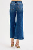 Front Patch Pocket Mid Rise Jeans