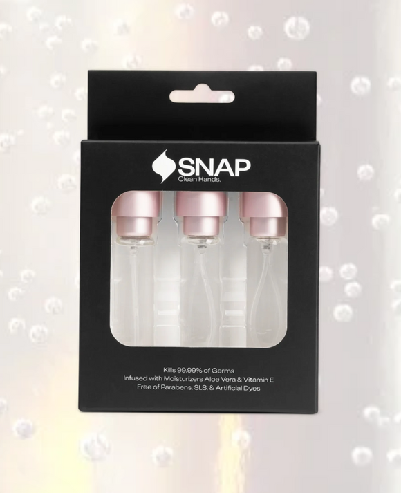 SNAP Hand Sanitizer Refill 3 Pack - Rooftop Garden Champgane