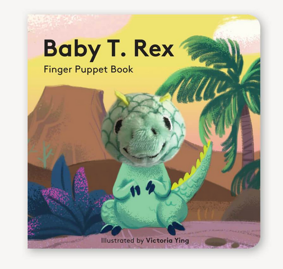 Baby T. Rex Finger Puppet Book