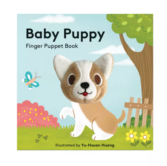 Baby Puppy Finger Puppet Book