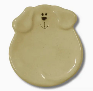 Yellow - Ceramic Dog Dish