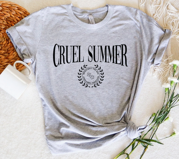 Cruel Summer Tee - Grey