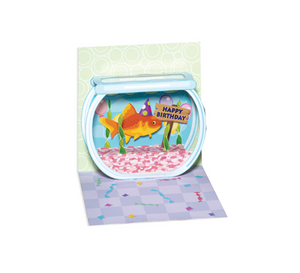 GOLDFISH  - Mini 3D Card