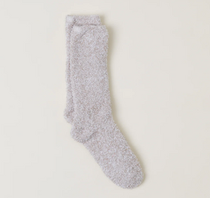 Stone/White - CozyChic® Heathered Women's Socks