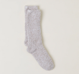 Stone/White - CozyChic® Heathered Women's Socks