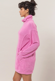 Bubblegum Pink Turtleneck Dress