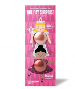 Princess - Holiday Surprise Set of 2 Bath Fizzers