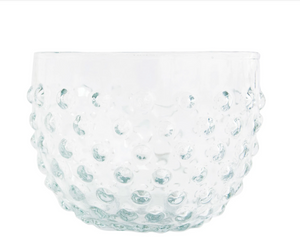 4" Glass Hobnail Bowl