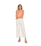 White Wide Leg Fritz Jeans