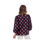 Martie Balloon Sleeve Top