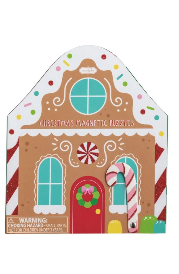 Gingerbread House Magnetic Puzzle Book