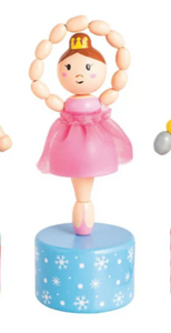 Pink Ballerina Collapsing Toy